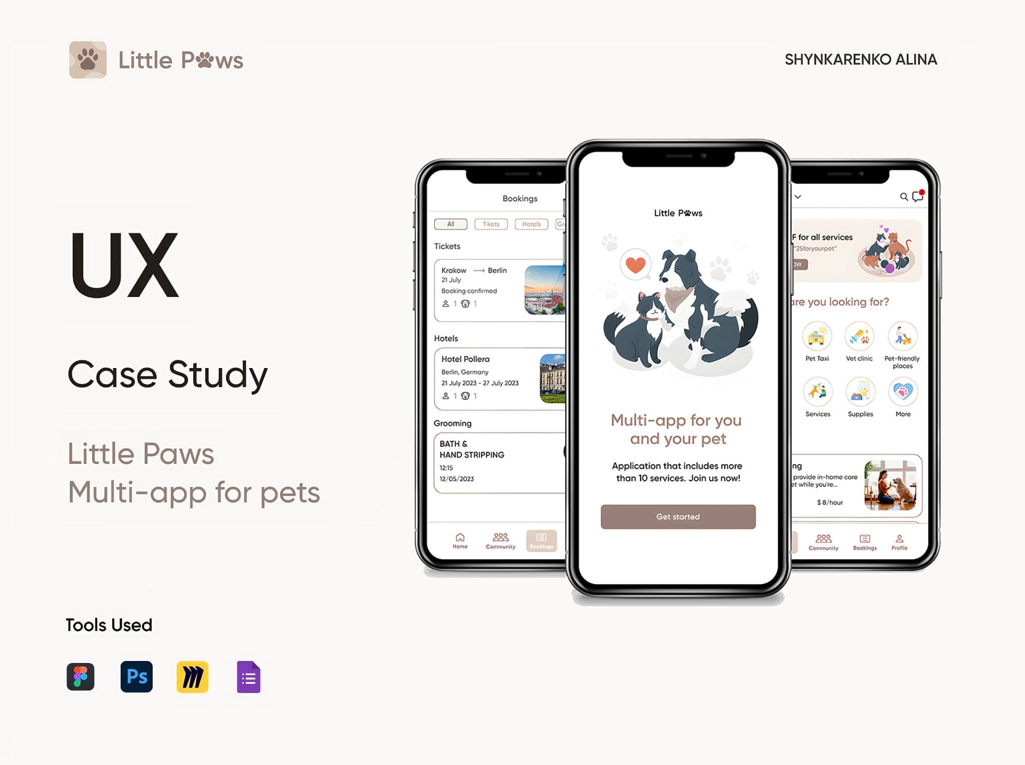 Little Paws pet services app